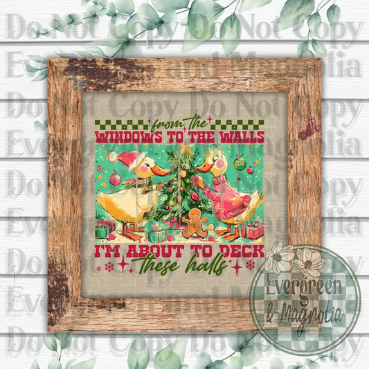 To The Window, To The Walls (Red & Green)