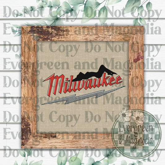 Milwaukee Pinup Decal
