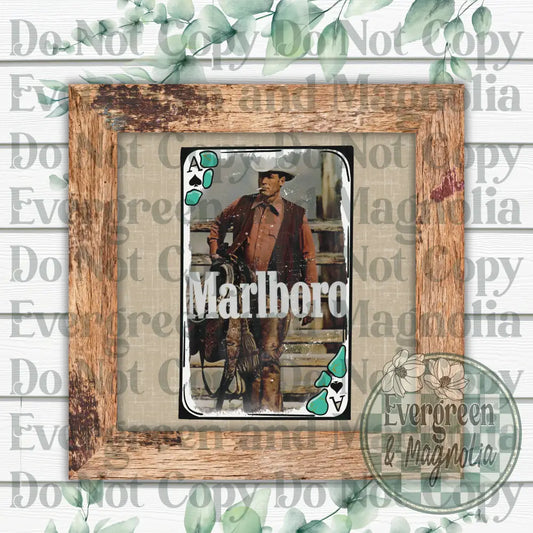 Cigarette Cowboy Decal