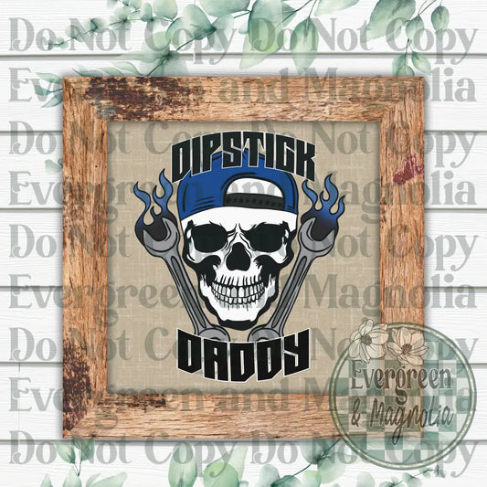 Dipstick Daddy Decal