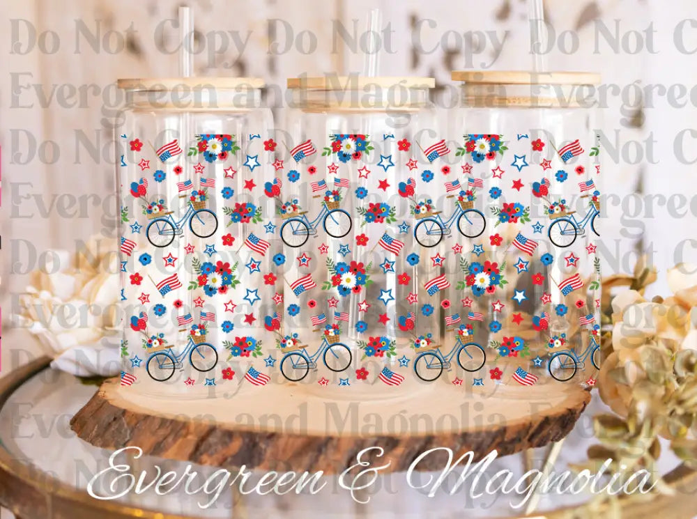 bikes4thofJuly UV DTF print