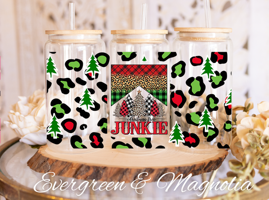 christmas Junkie tree-christmas leopard