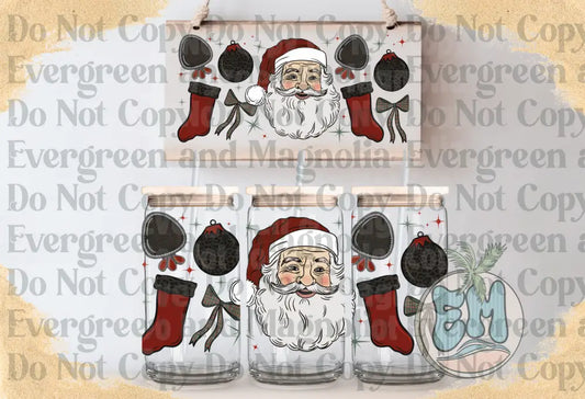 Cheetah Jolly Santa