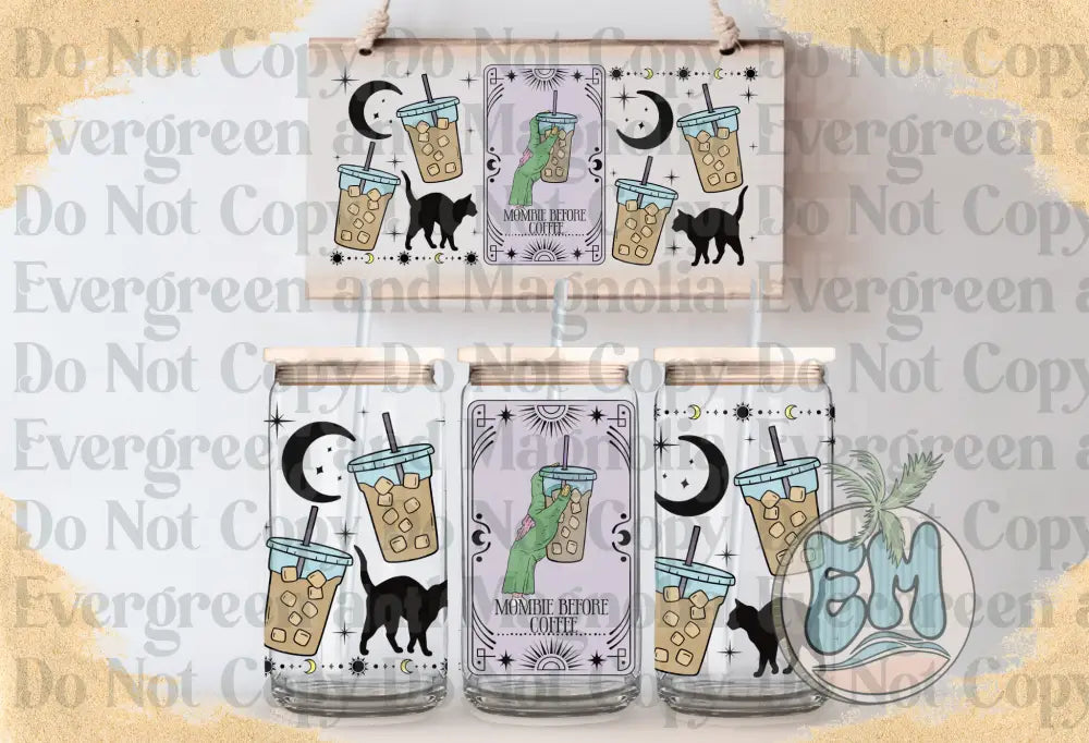 Mombie before coffee tarot
