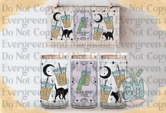 Mombie before coffee tarot