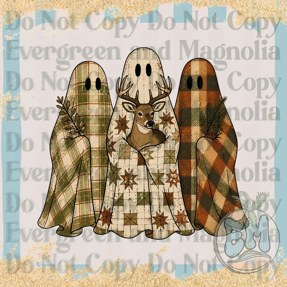 Quilted buck ghosties