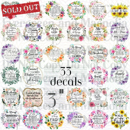 Faith Decal Bundle 1