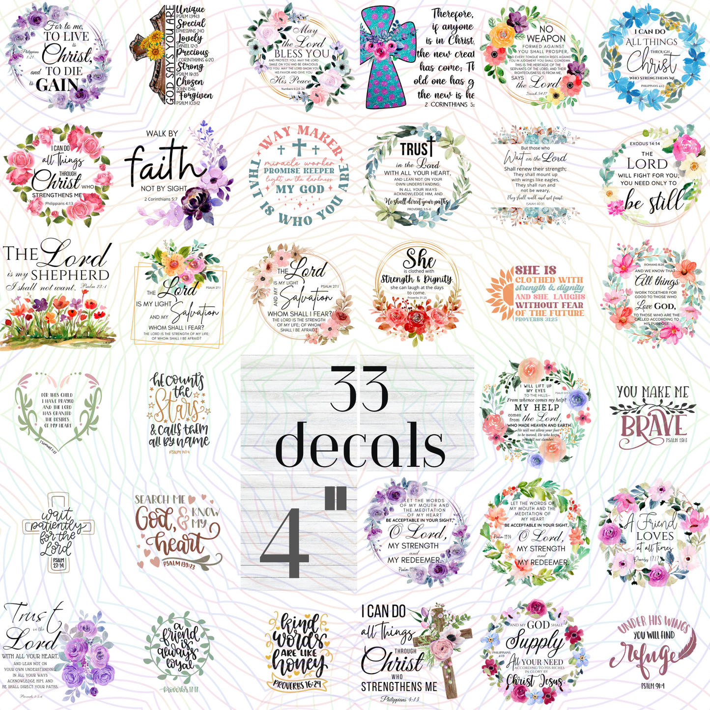 Faith Decal Bundle 8