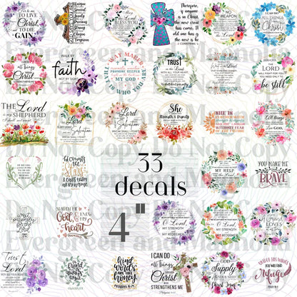 Faith Decal Bundle 8