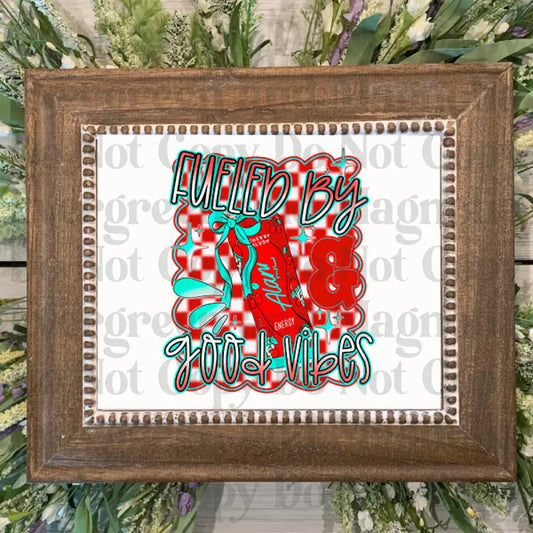 fueled by cherry slush ALANI and good vibes