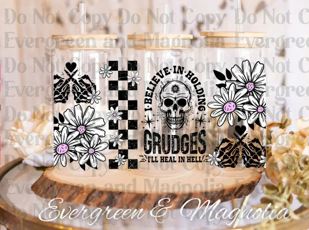 hold grudges UV DTF print