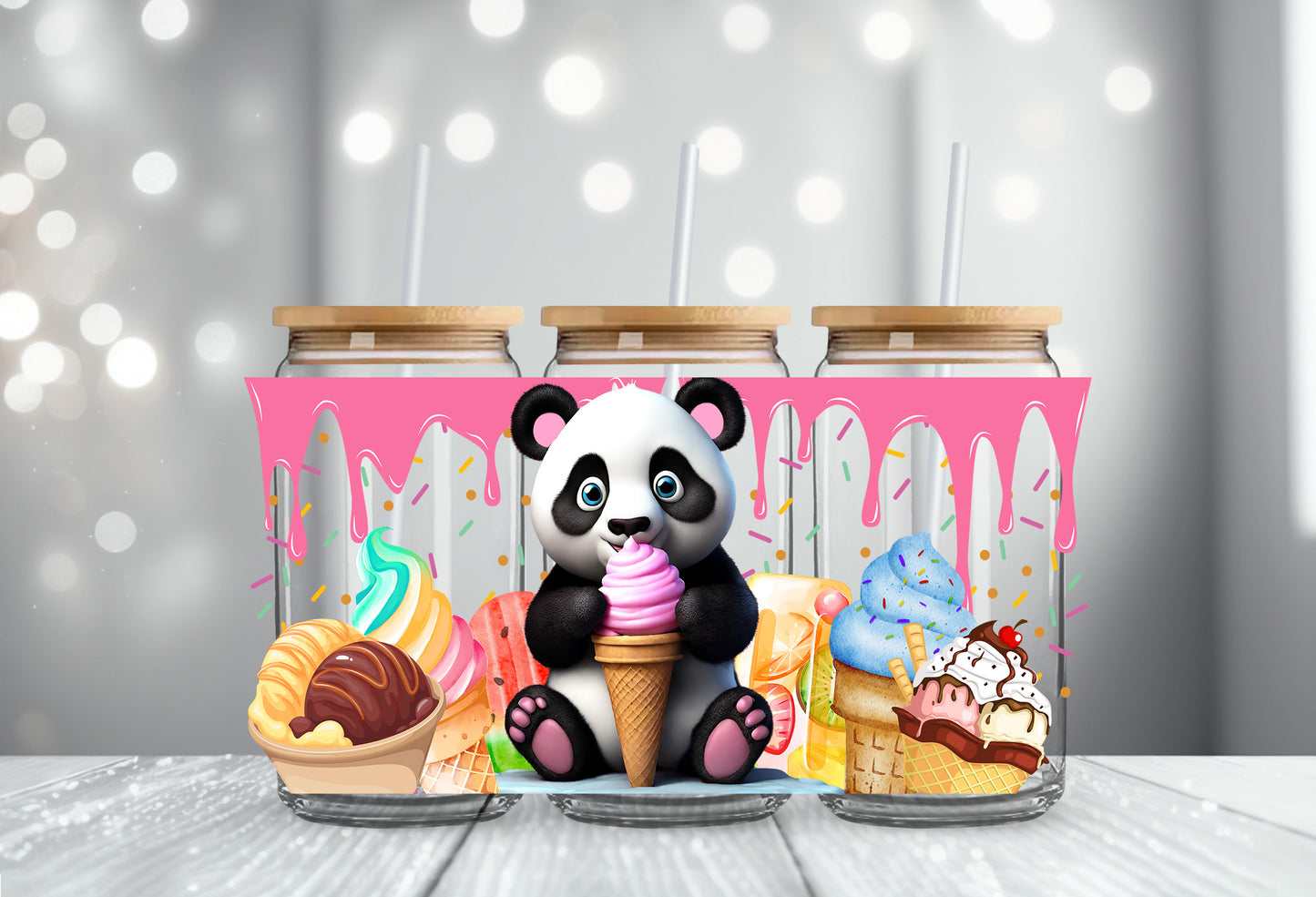 Ice cream Panda