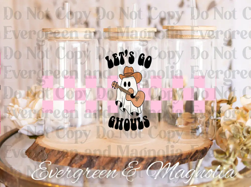 letsgoghouls3 UV DTF print