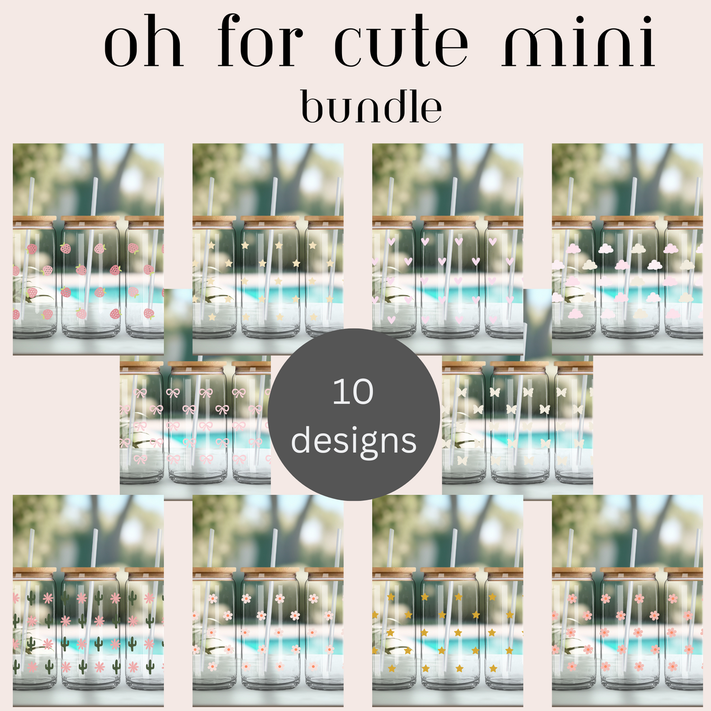 Oh for cute MINI BUNDLE