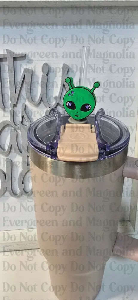 Alien Straw Topper 10mm