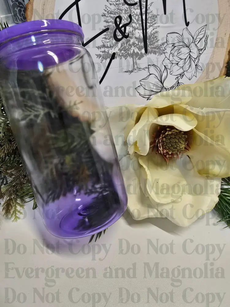 Create your own cup! 16oz Ombre Purple acrylic