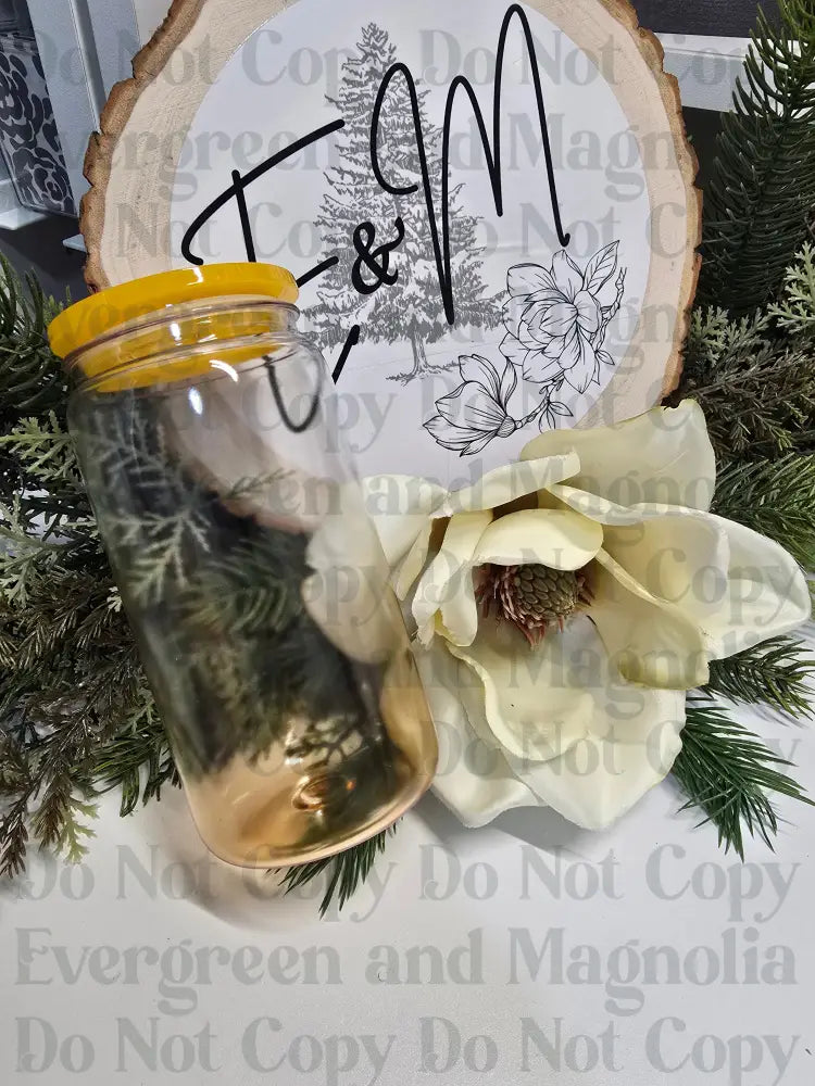 Create your own cup! 16 oz Ombre Orange Acrylic