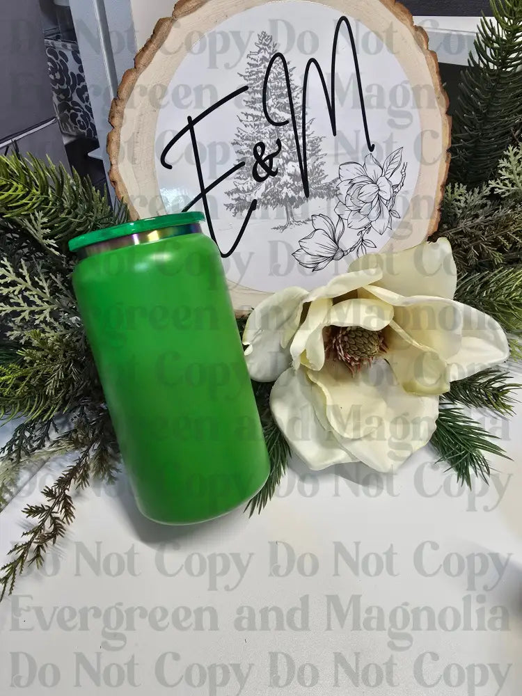 Create your own cup! Stainless steel Green