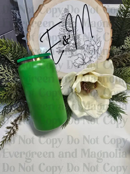 Create your own cup! Stainless steel Green