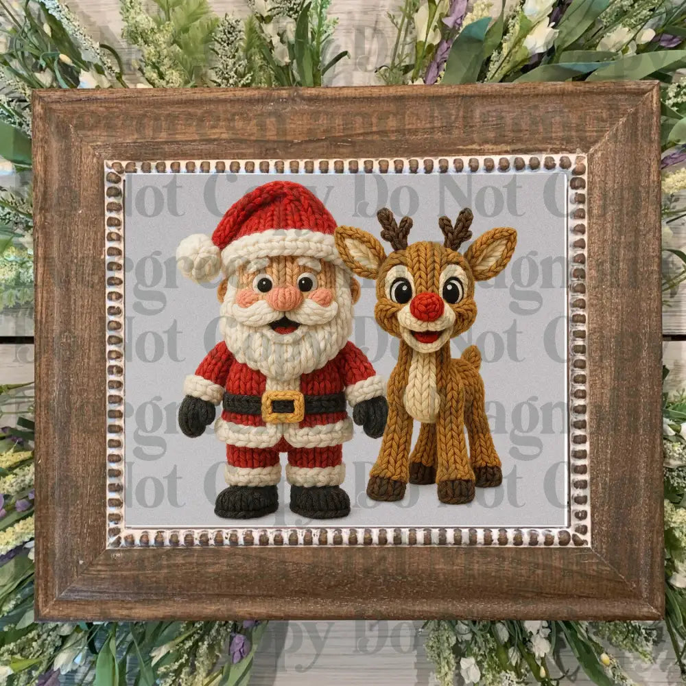 santa rudolph – Evergreen & Magnolia
