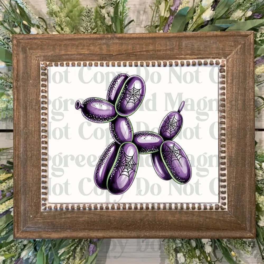 spider balloon dog3 Decal