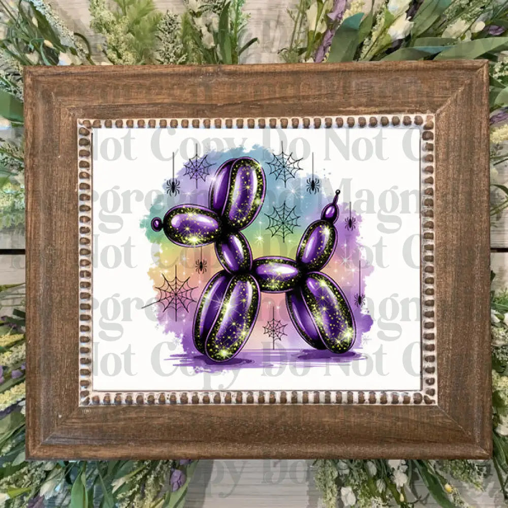 spider balloon dog4 Decal