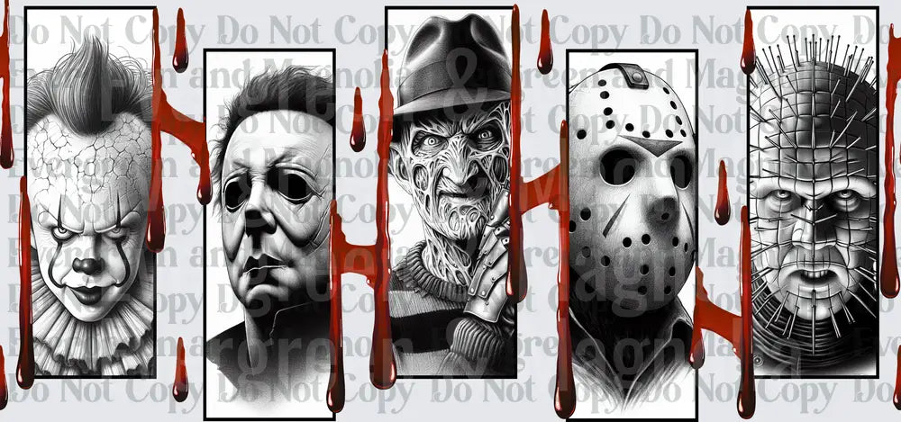 Utility Panel Icon Horror Icons Black and White Dripping Blood Panel Art – Evergreen ...