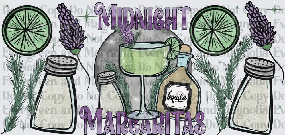 Midnight Margaritas Tequila Cocktail Wrap