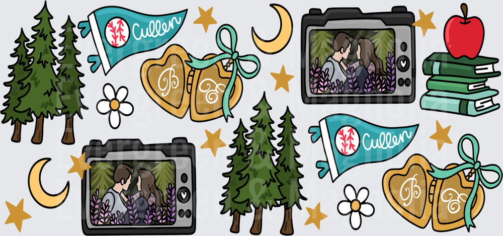 Vampire Romance Fan Elements Pennant Locket Camera