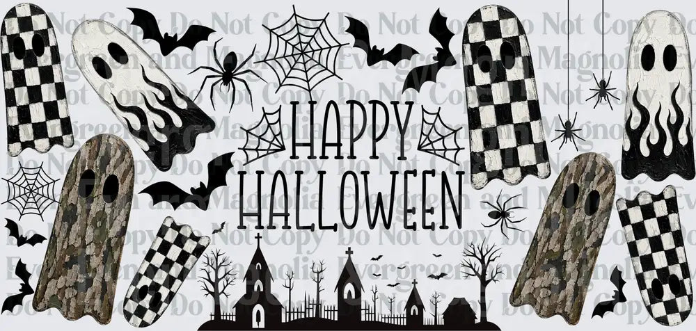 painted ghost halloween
